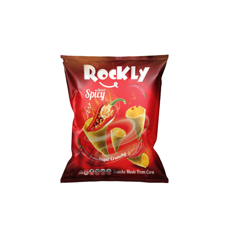 ROCKLY CHIPS SPICY 75G*20