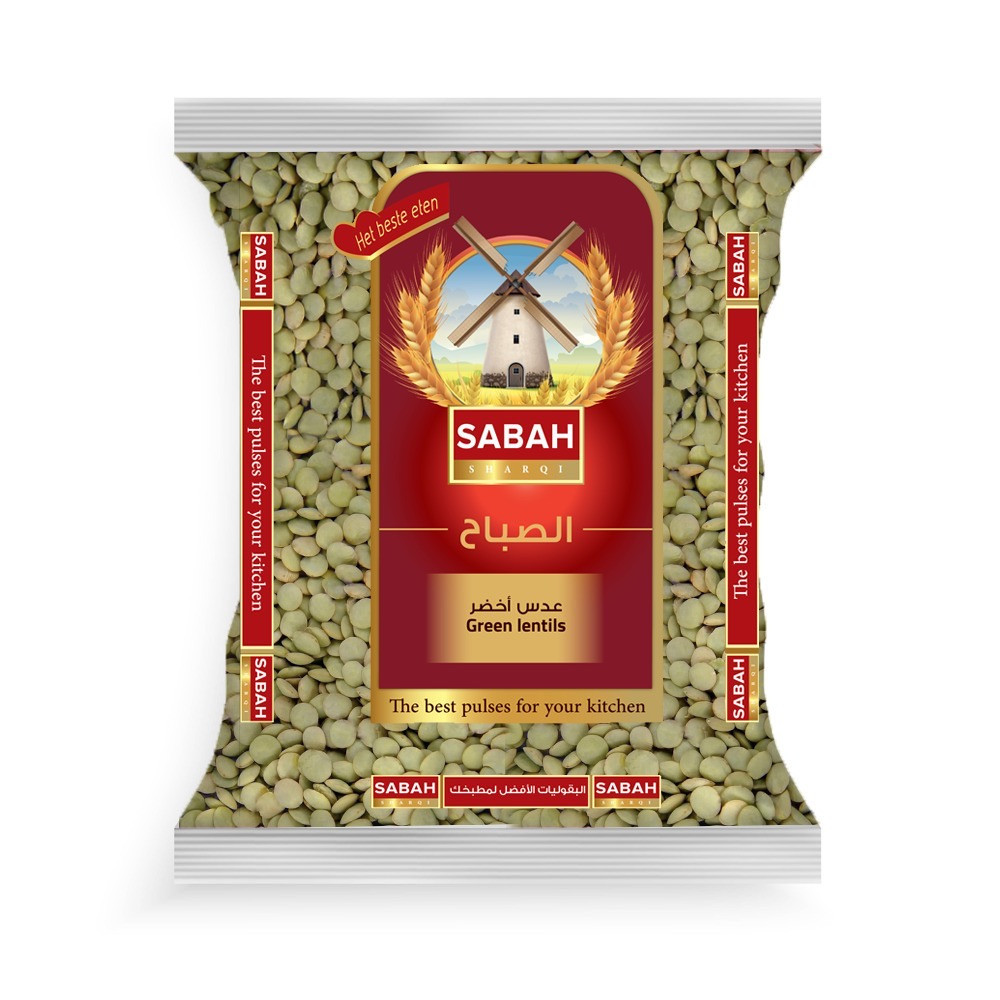 Lentils green ALSABAH  800g / 12 / 