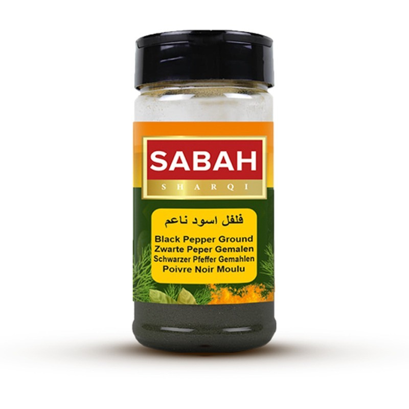 SABAH X12 ZWARTE PEPER GEMALEN 135 GRAM