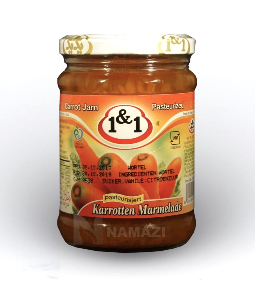 Wortel Jam 350 gr (1&1) /12/