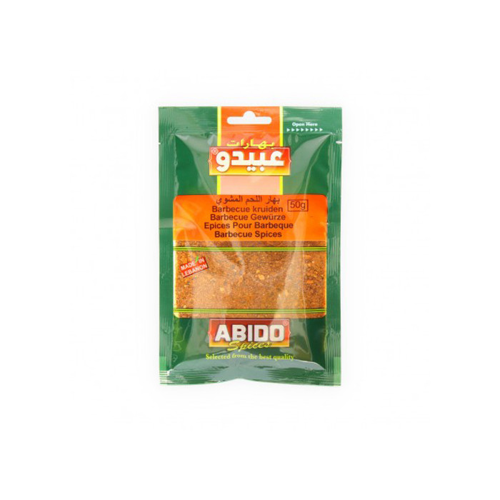 Abido, BBQ Spices, 10x50g