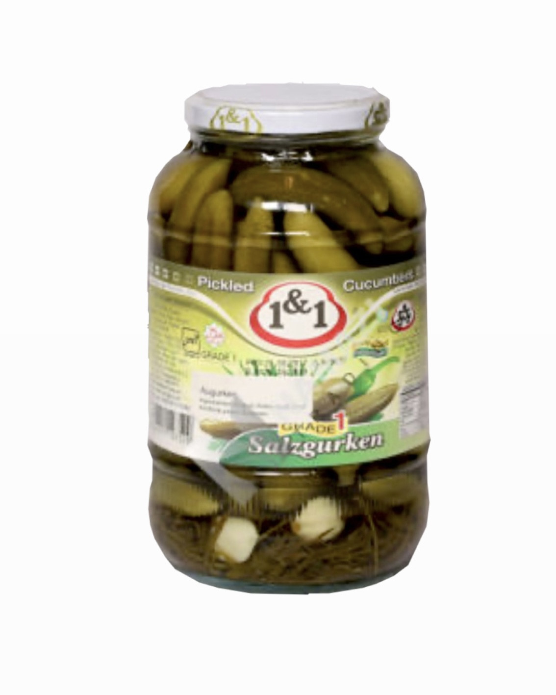 Augurken (1&1) 1500g*6