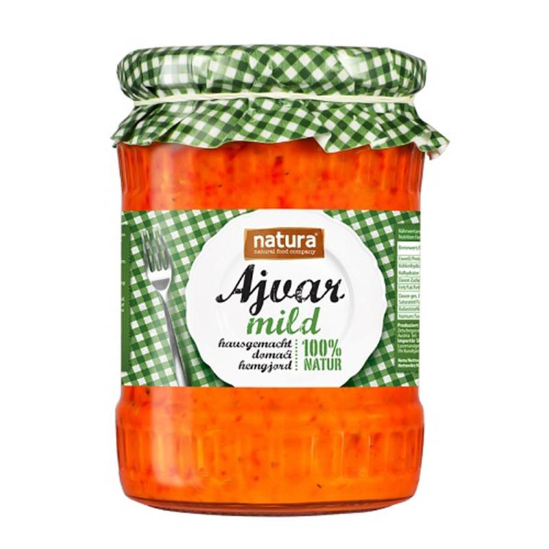 Ajvar 580 ml mild - Natura /12/