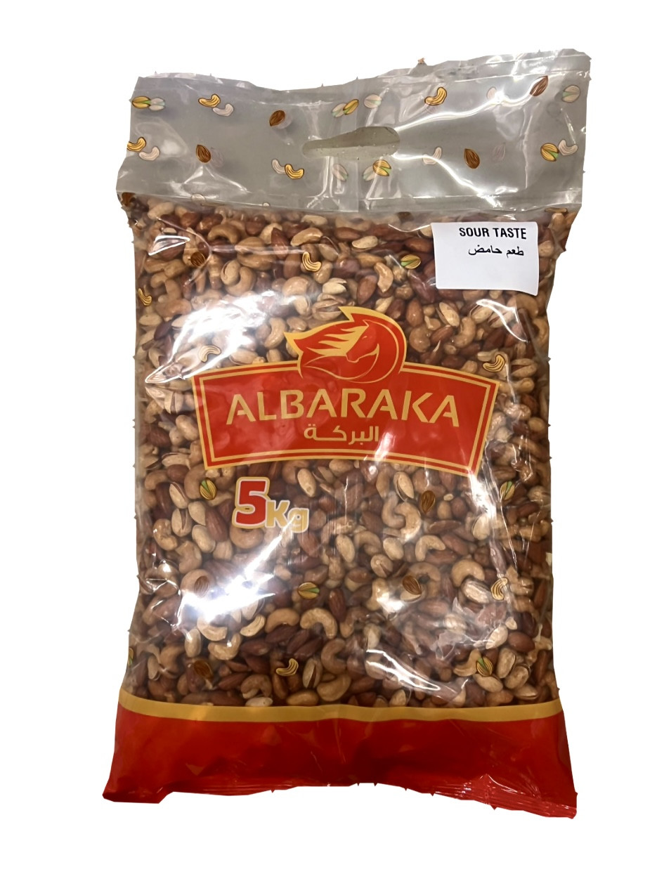 Extra Mix nuts Al Baraka Sour 5 Kg