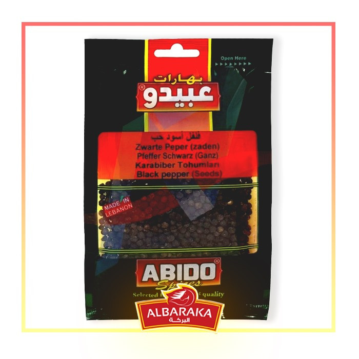 Abido, Black Pepper (Seeds),10x50g