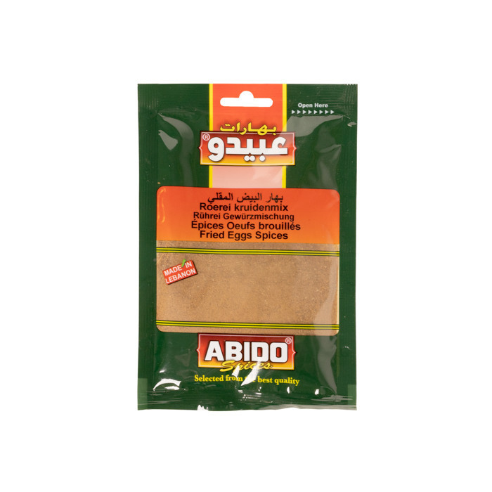 Abido, Fried Egg Spices, 10x50g