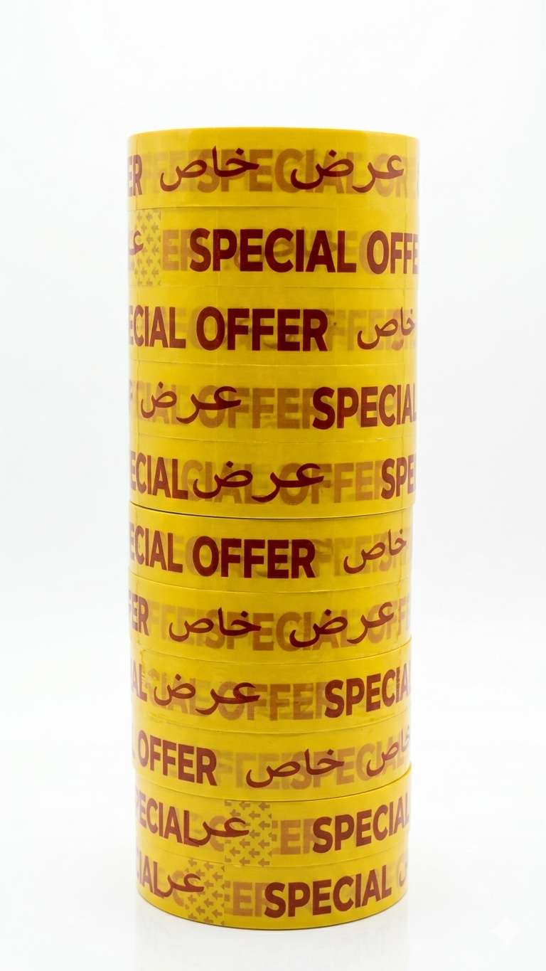 Speciale aanbieding plakband, 12 rollen /1/