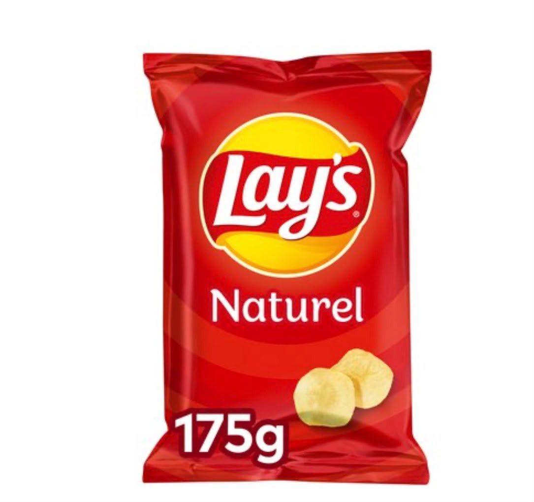 Lays Chips Naturel Zak 175g /1/