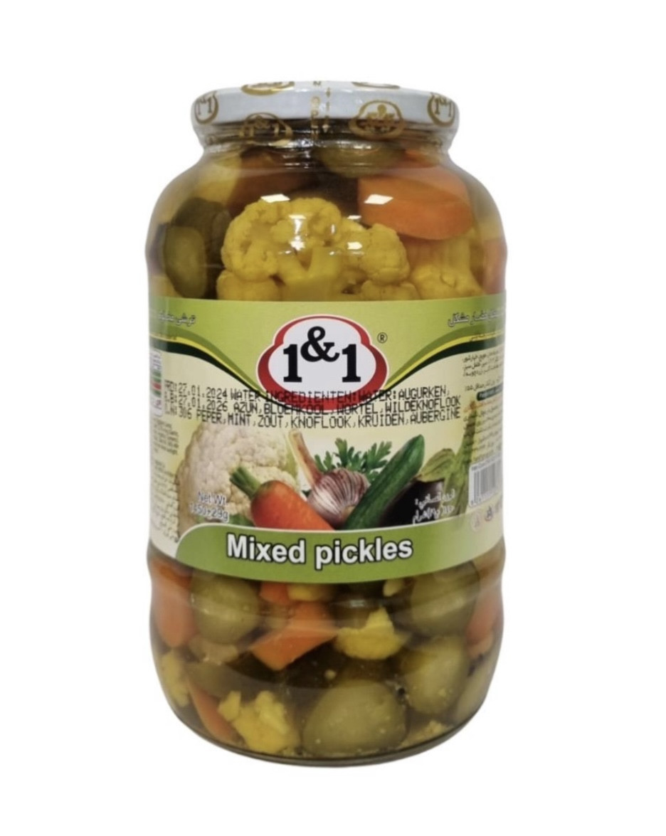 Pickel Mix Groente (1&1) 1500g*6