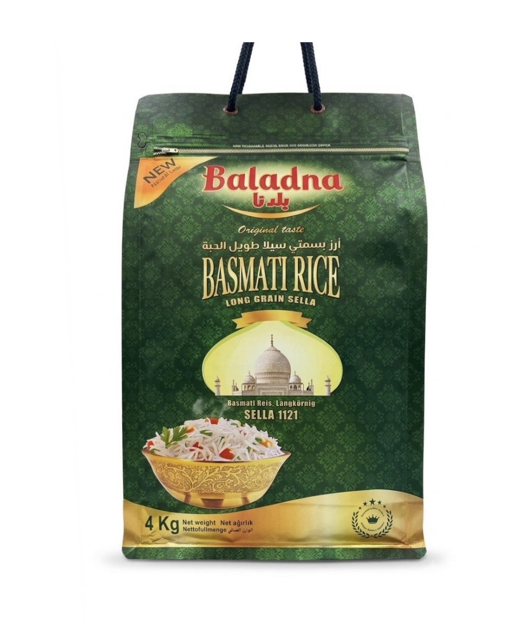 BALDNA BASMATI REIS LANGGKORIG SELLA (4KG) /4/