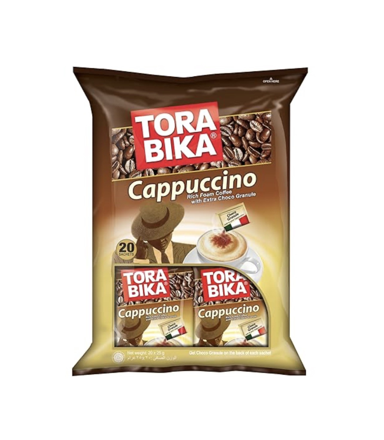 Tora Bika Cappuccino 20*25G