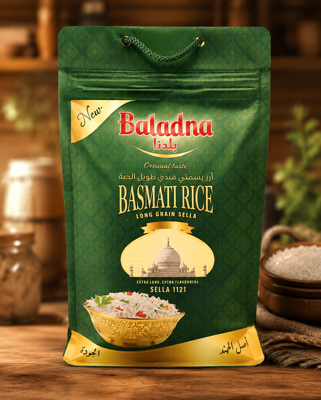 BALDNA BASMATI REIS LANGGKORIG SELLA (4KG) /4/