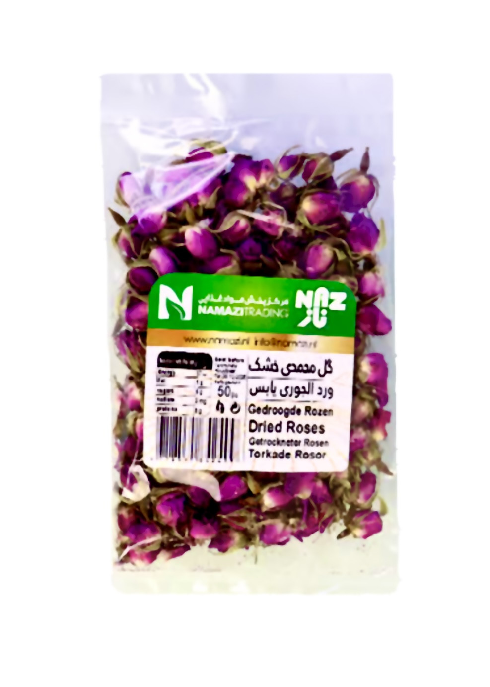  Gedroogde Bloemen Rood 50GR*20