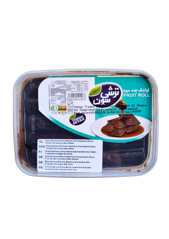 Sevan Fruitleer Vierkant 250GR*20