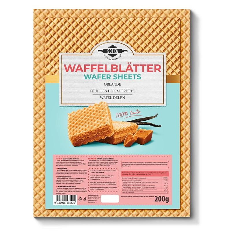 SOFKA Wafelbladeren 200g /20/