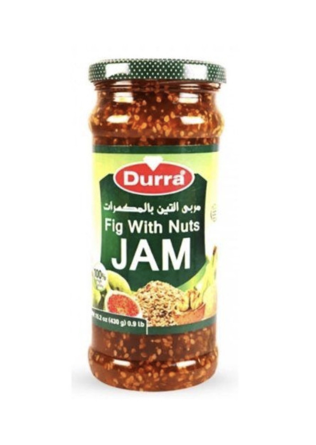 FIG MET NOTEN JAM DURRA 430g