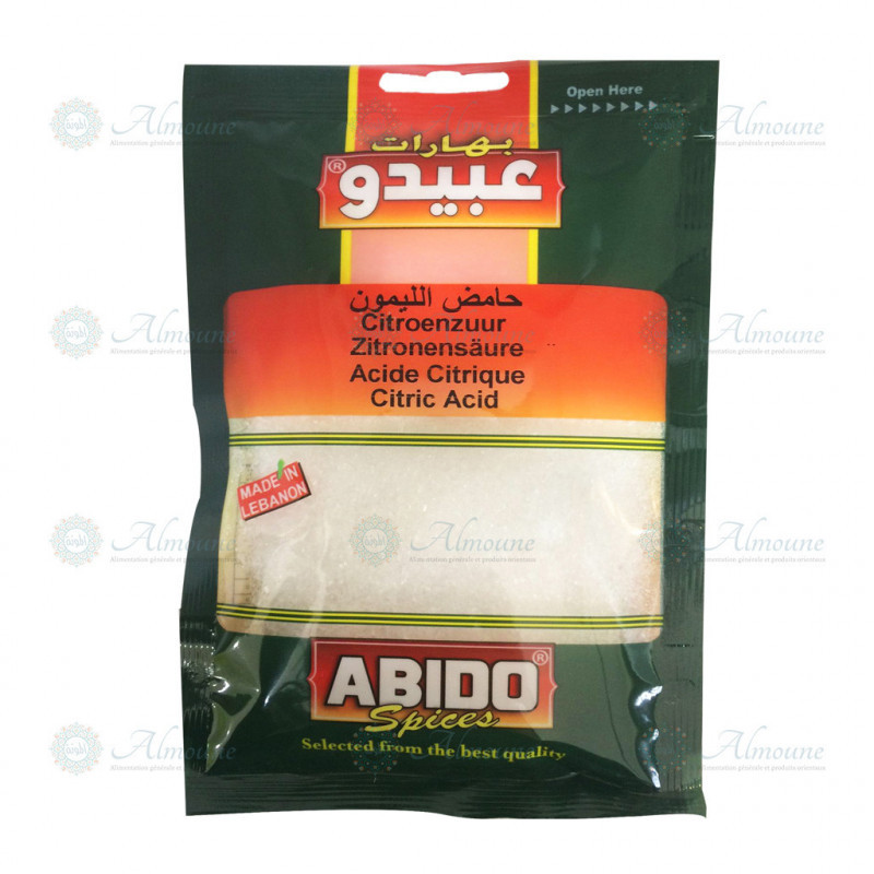 Abido, Citric Acid 10x100g