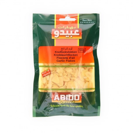 Abido, Garlic slices, 10x50g