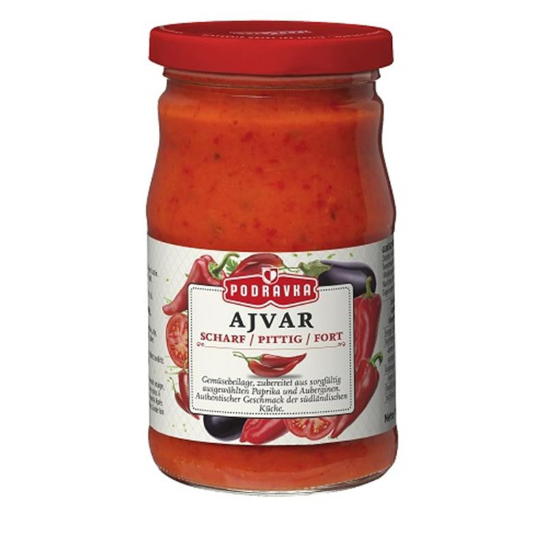 Ajvar 690 g pittig Podravka /12/
