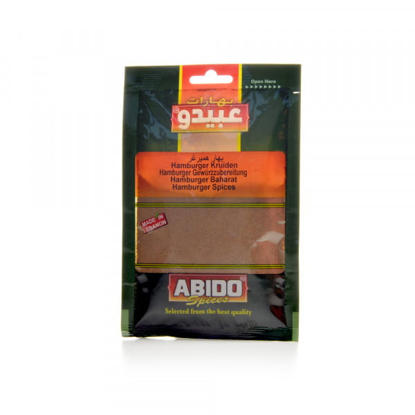 Abido, Hamburger Spices, 10x50g
