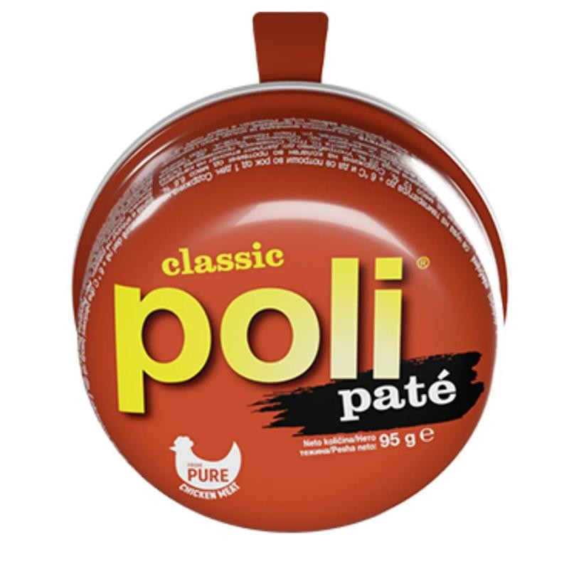 POLI Paté classic 95g kip paté /14