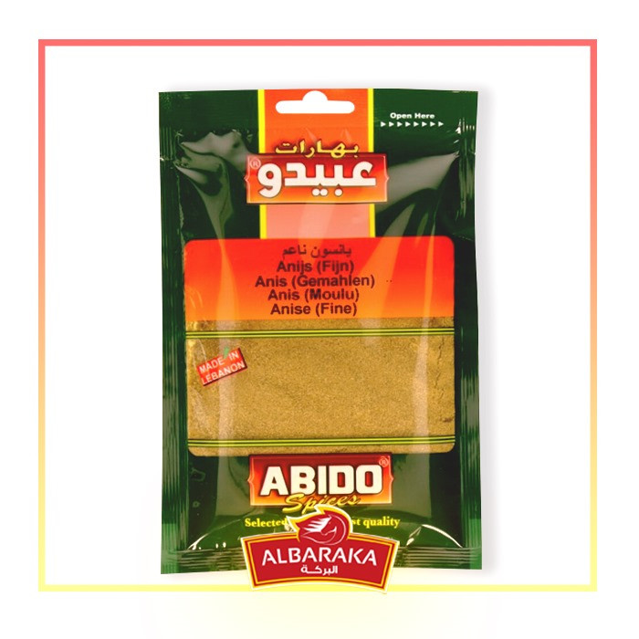 Abido, Anise powder, Lebanon, 10x50g