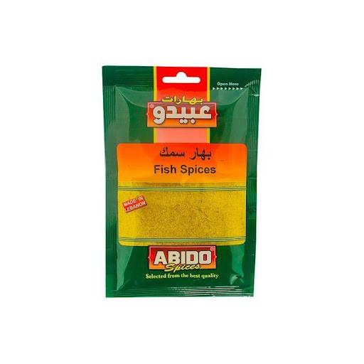 Abido, Fish Spices, 10x50g