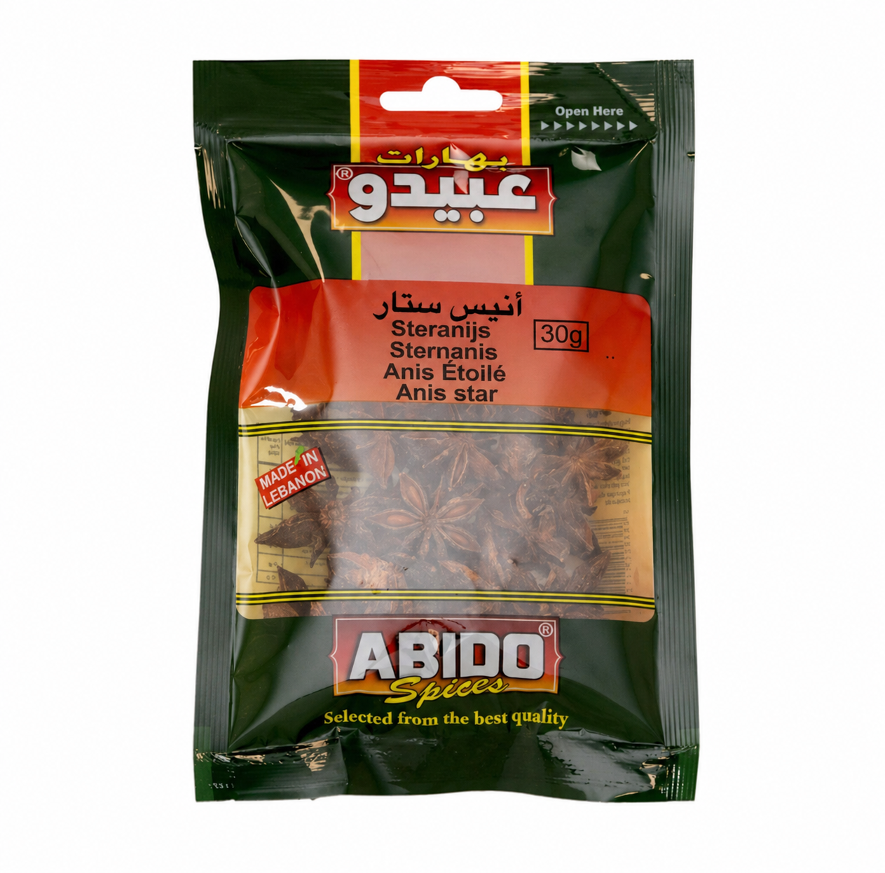 Abido, anis star 30*10 / 1/ 