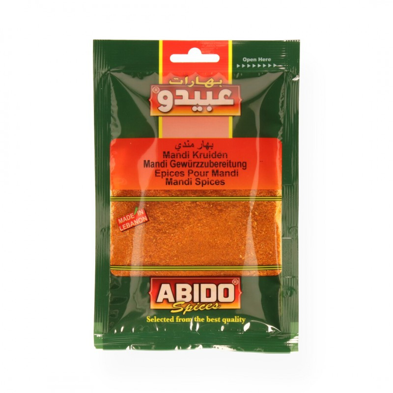 Abido, Mande spices, 10x50g