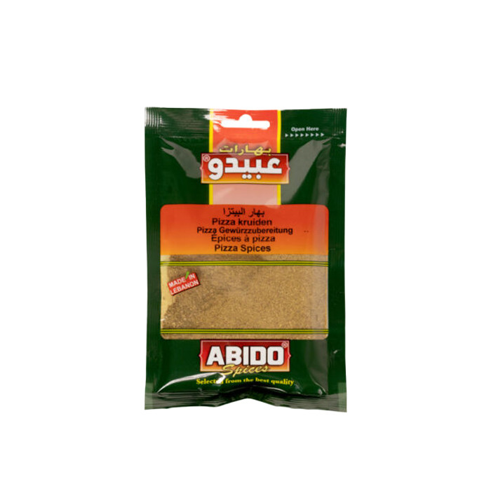 Abido, Pizza spices, 10x50g