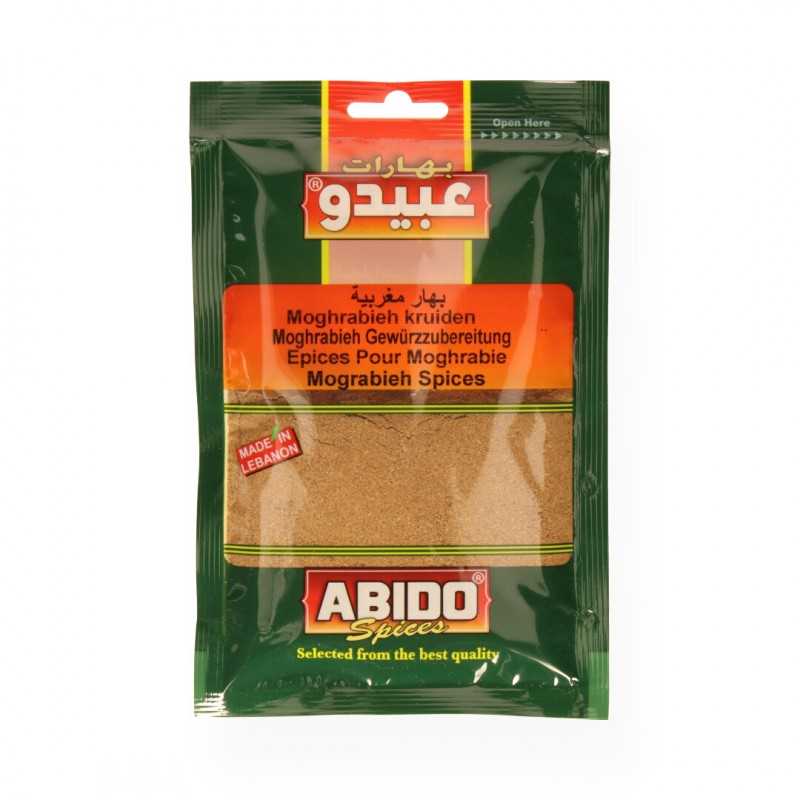 Abido, Mograbieh Spices, 10x50g