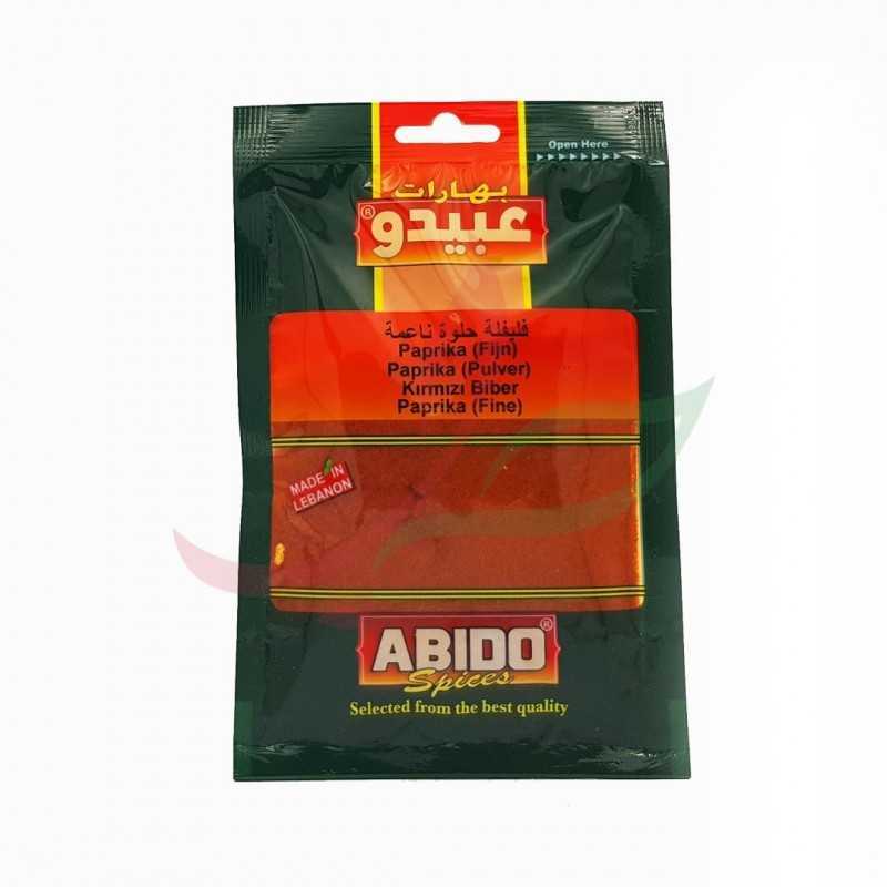 Abido, Paprika Powder (Red), 10x50g