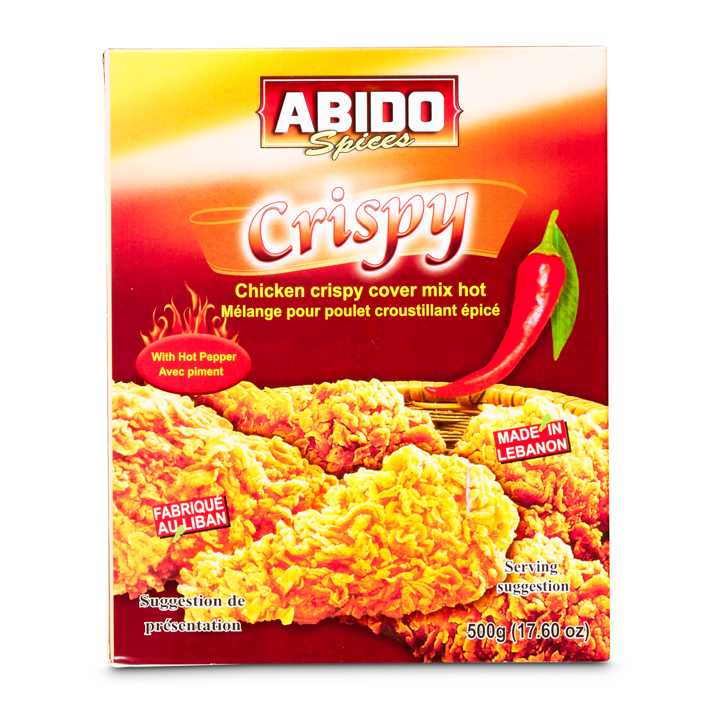 Abido, Crispy Mix Spices (Hot), Lebanon, 24x500g