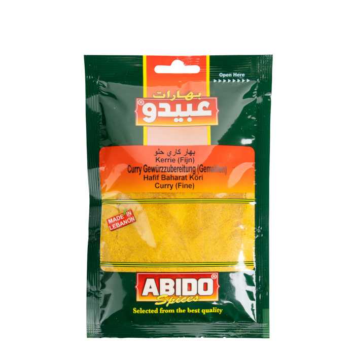 Abido, Curry (Fine), 10x50g